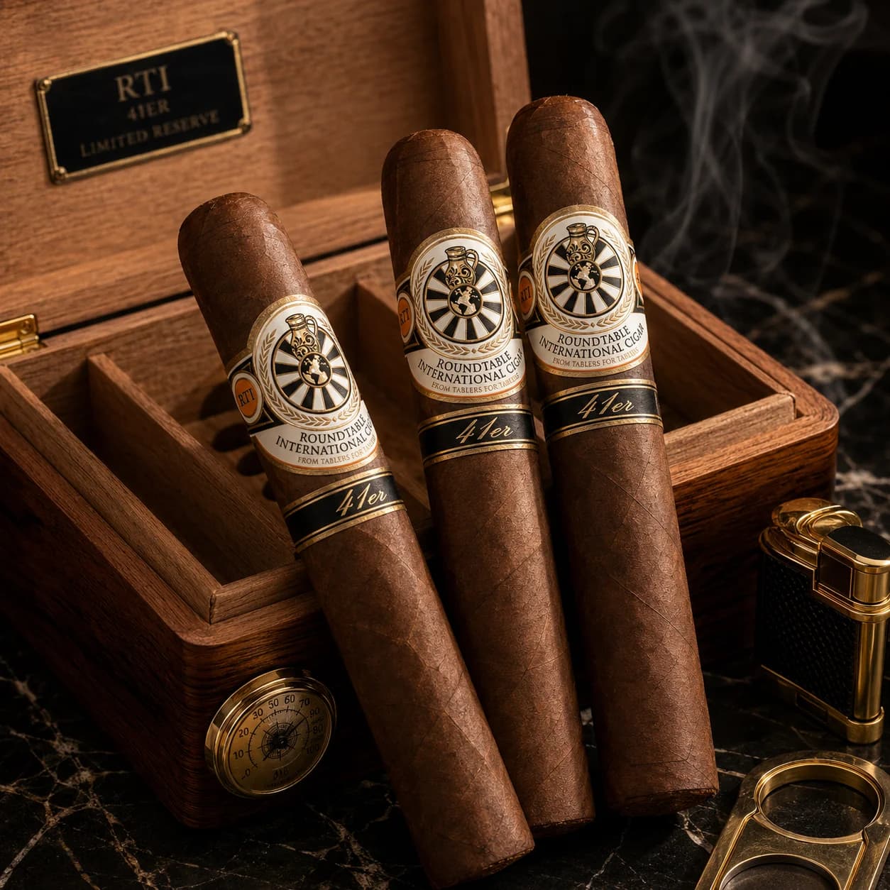 Präsentationsdetail der Round Table Cigar